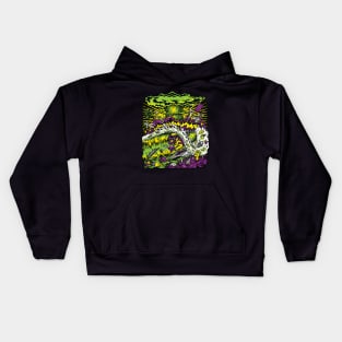 Toxic surfer Kids Hoodie